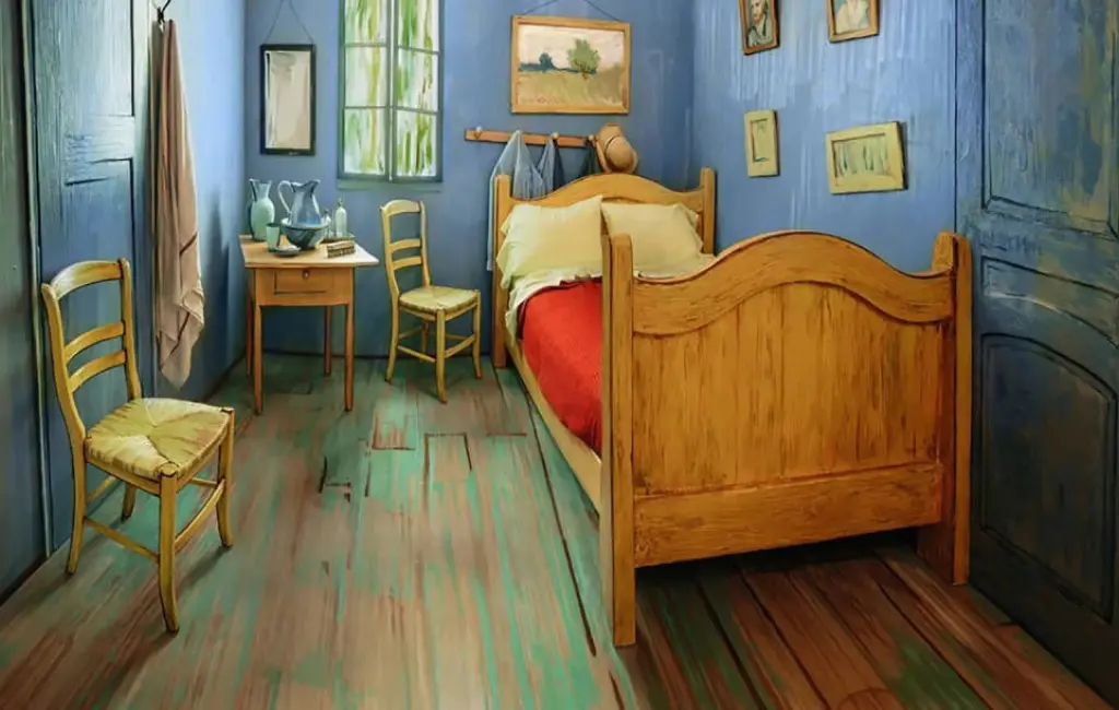 Airbnb: Ahora Puedes Rentar Por $10/La Noche, Una Habitación Réplica De La Pintura “Bedroom” De Van Gogh En Chicago