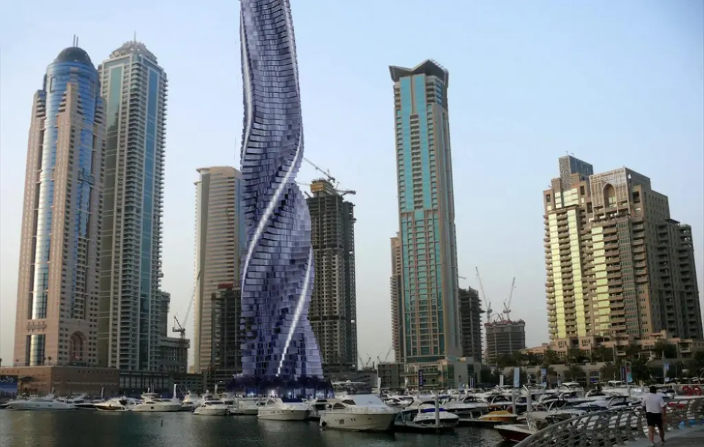 Dubái construirá el primer rascacielos GIRATORIO del planeta para el 2020