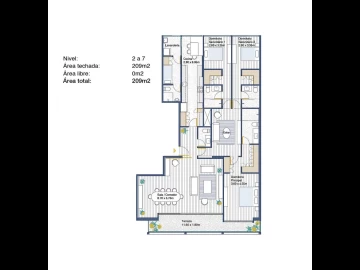 Chamberí 123, departamentos de lujo en Miraflores, límite con San Isidro