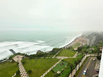 Alquiler de departamento en Miraflores amoblado frente al mar